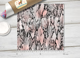 Snake Skin Patterned Adhesive Vinyl 744